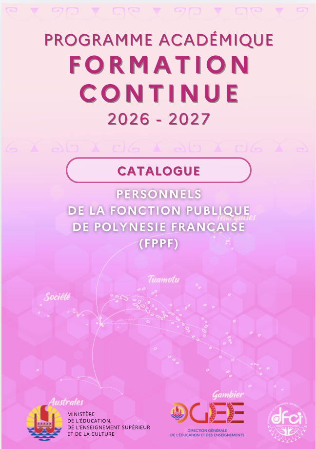 Catalogue FPPF 2026 2027