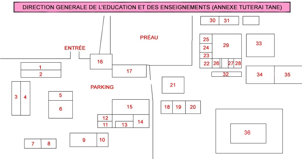 plan de Tuterai Tane 2