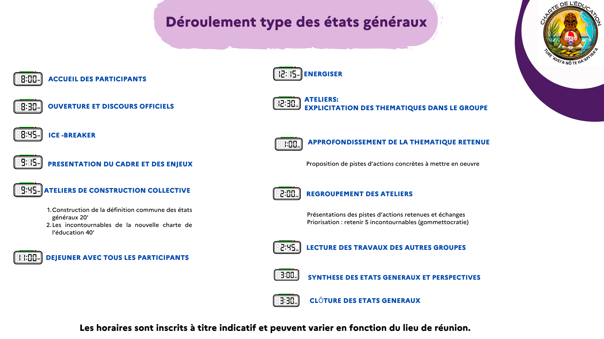 Programme etats généraux